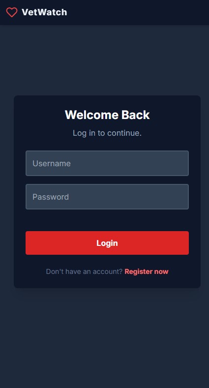 UI showing the simple nickname and password login/registration fields.